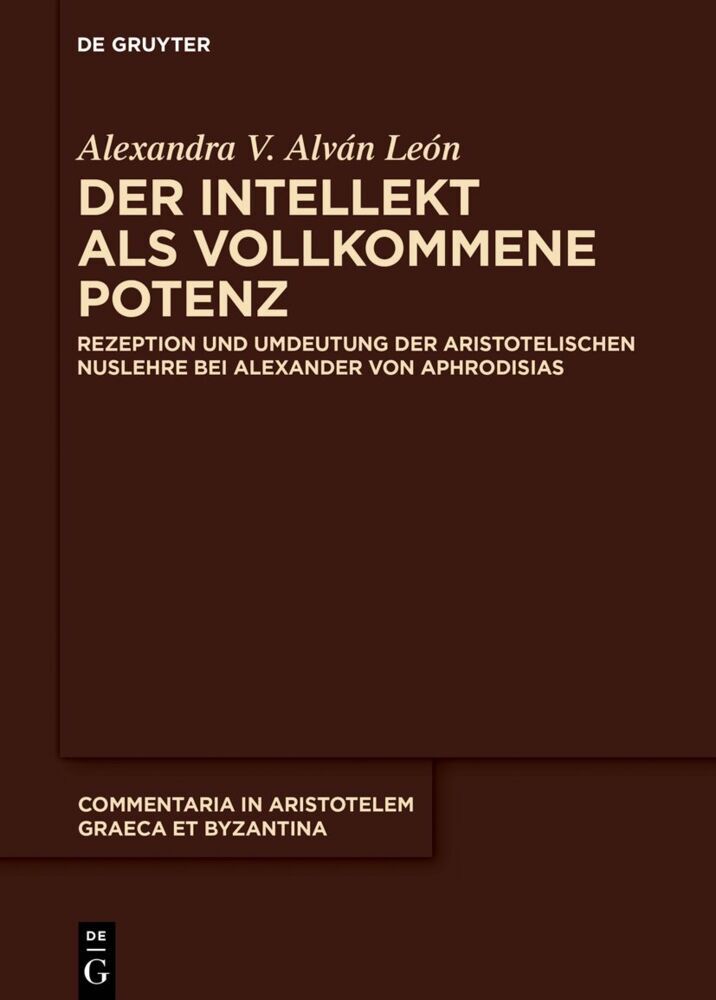 Der Intellekt als vollkommene Potenz main product photo