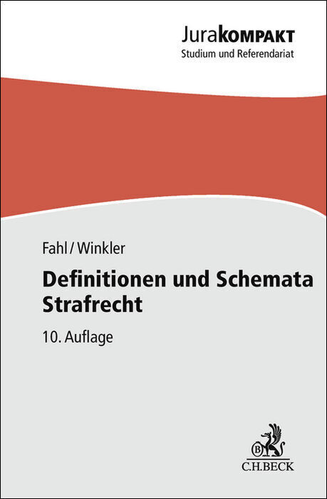 Definitionen und Schemata Strafrecht main product photo