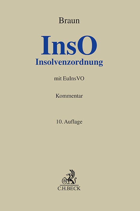 Insolvenzordnung (InsO) main product photo