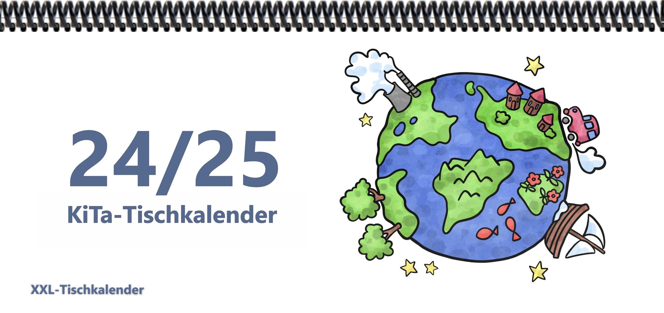 KiTa - Tischkalender 2024/25 main product photo