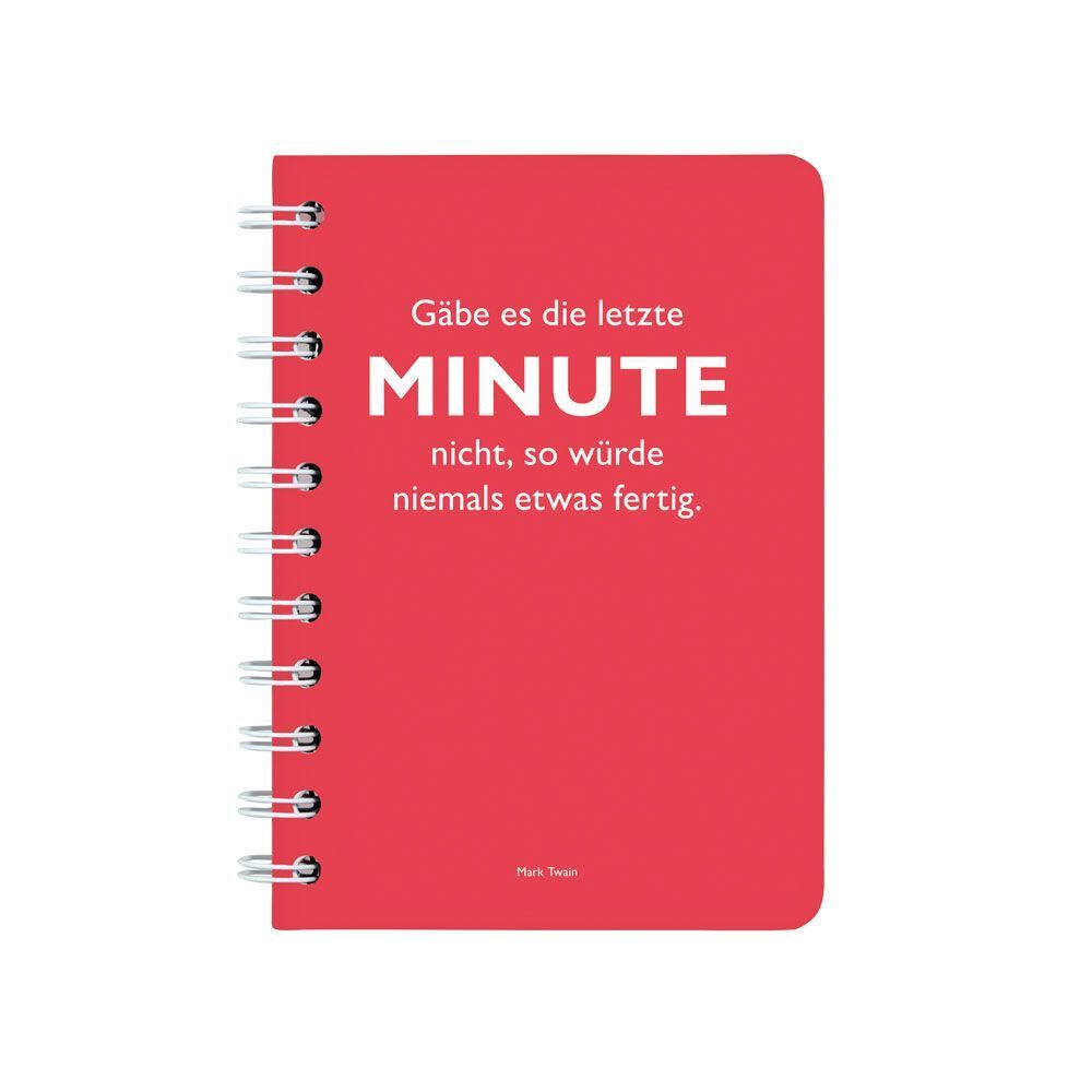 Ringbuch A6 Twain, Minute rot main product photo