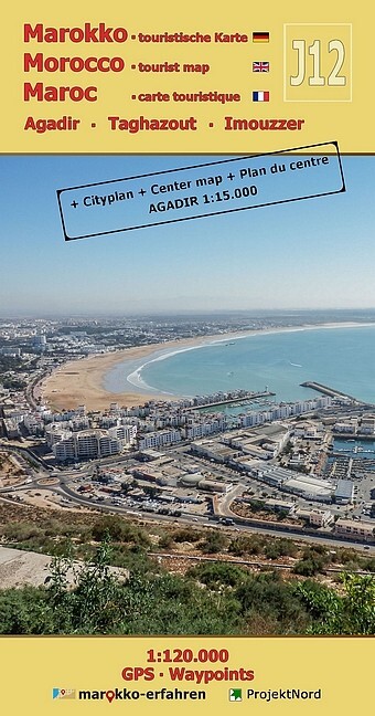 J12: Agadir - Taghazout - Imouzzer 1:120.000 GPS - Waypoints main product photo