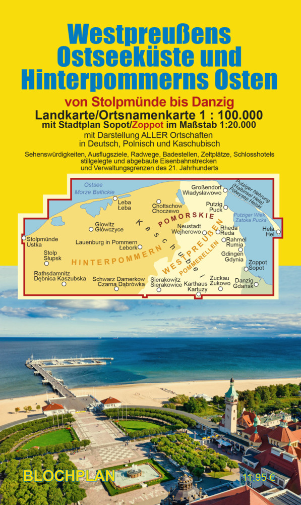 Landkarte Westpreußens Ostseeküste und Hinterpommerns Osten main product photo