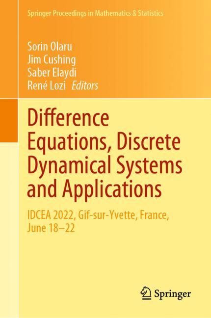 Difference Equations, Discrete Dynamical Systems and Applications main product photo