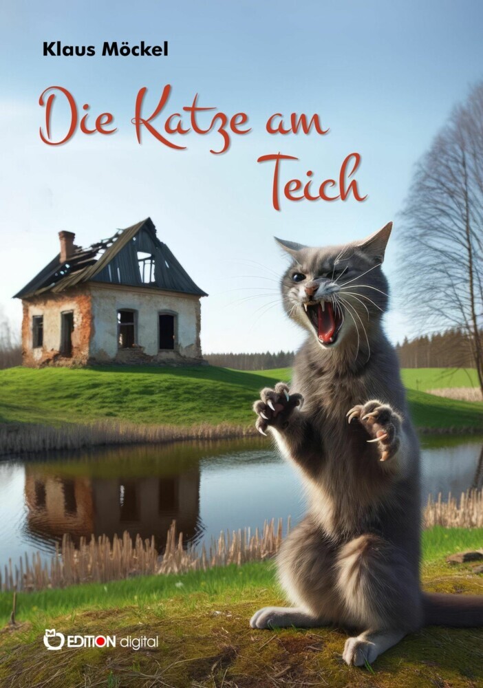 Die Katze am Teich main product photo