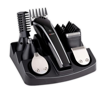 ALPINA Haarschneidemaschine Set, 600 mAh, Schwarz