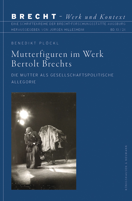 Mutterfiguren im Werk Bertolt Brechts main product photo
