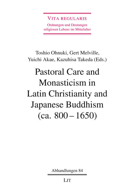 Pastoral Care and Monasticism in Latin Christianity and Japanese Buddhism (ca. 800-1650) main product photo