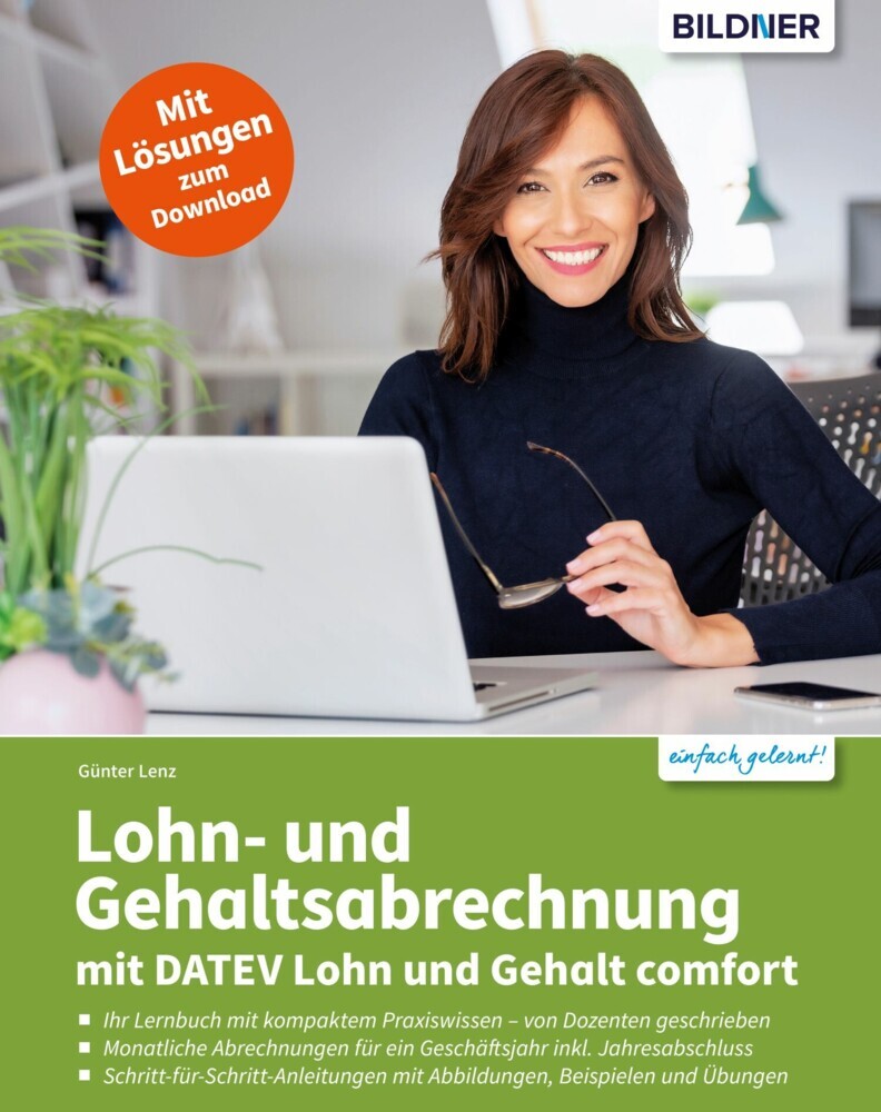 Lohn- und Gehaltsabrechnung 2024 mit DATEV Lohn und Gehalt comfort main product photo