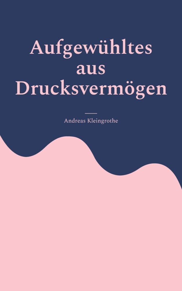 Aufgewühltes aus Drucksvermögen main product photo
