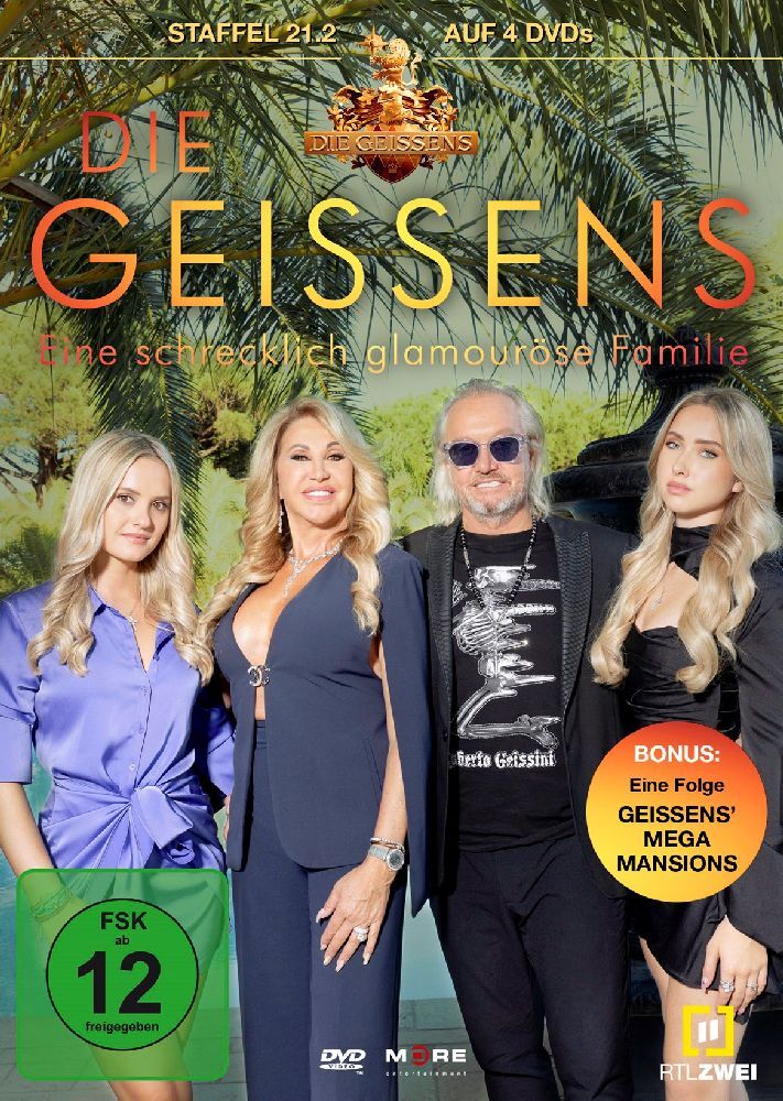 Die Geissens. Staffel.21.2, 4 DVD main product photo