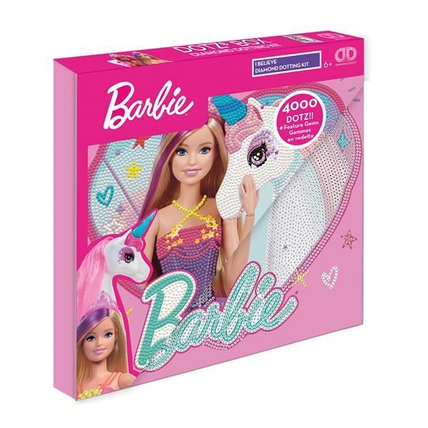 Diamond Dotz Barbie mit Einhorn main product photo
