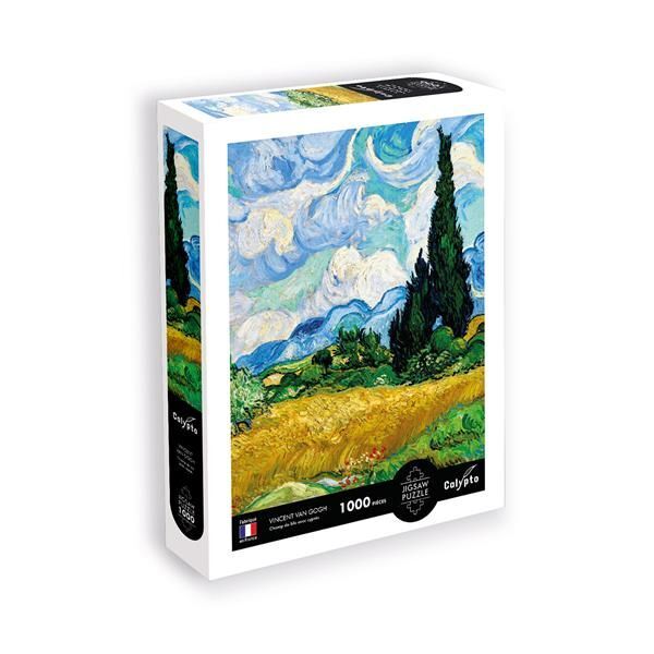 Calypto Weizenfeld & Zypresse 1000 Teile Puzzle main product photo