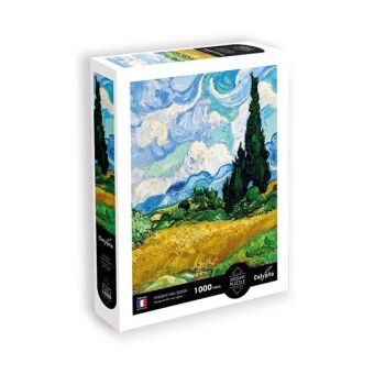 Calypto Weizenfeld & Zypresse 1000 Teile Puzzle