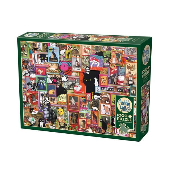 Cobble Hill Katzen Collage 1000 Teile main product photo