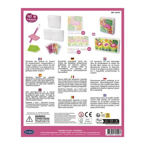 Sentosphere Strasssteinschatulle Tiere main product photo