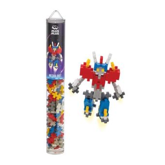 Plus-Plus 100 Tube Kreativ Bausteine Mecha Roboter
