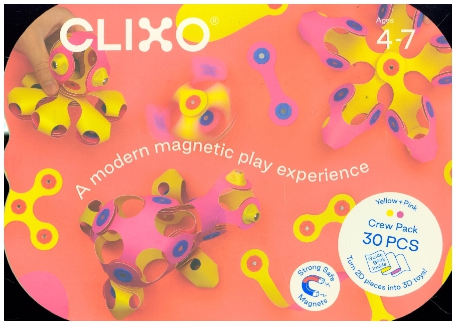 Clixo Crew pink & gelb main product photo