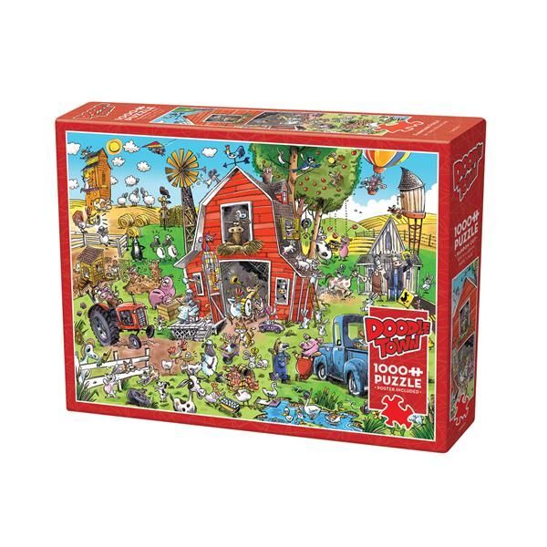 Cobble Hill Verrückter Bauernhof 1000 Teile main product photo