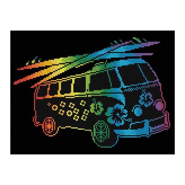 Diamond Dotz Flower Power Bus main product photo
