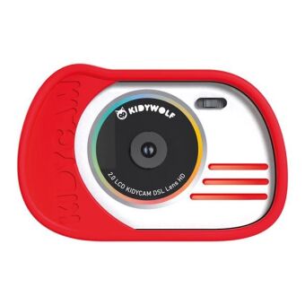 KIDYWOLF Foto- und Videokamera rot