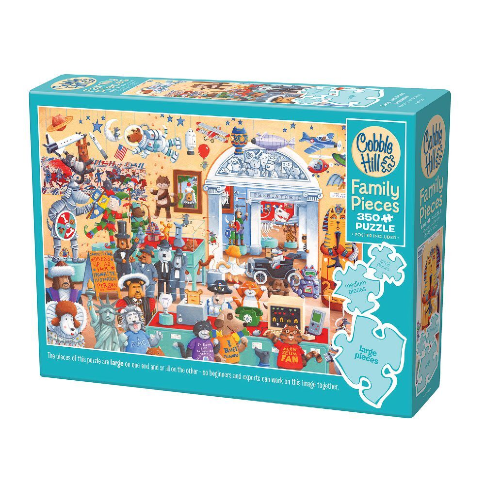 Cobble Hill Katzen und Hunde Museum 350 Teile main product photo