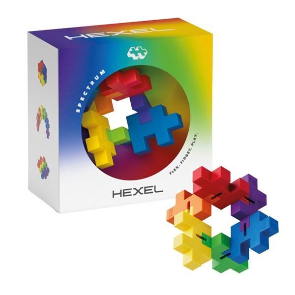 Plus-Plus Hexel Flex Bausteine, bunt main product photo