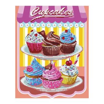 Diamond Dotz Cupcakes