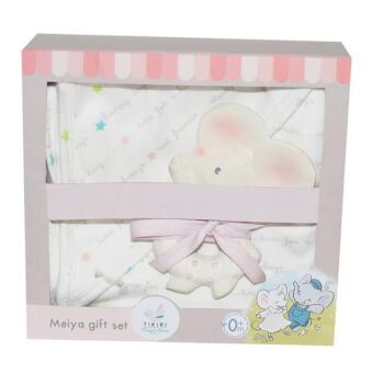 Tikri Geschenkset Meiya mit Tuch & Beissring