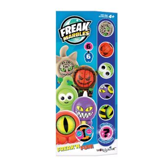 Freak Marbles Marbles & Skins 6er Set - blau