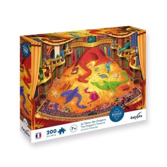 Calypto Drachenschatz 200 Teile Puzzle