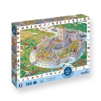 Calypto Schloss Château Fort 100 XL Teile Puzzle