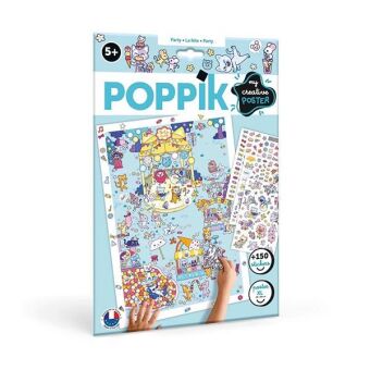 POPPIK Sticker Kreativ Poster Party