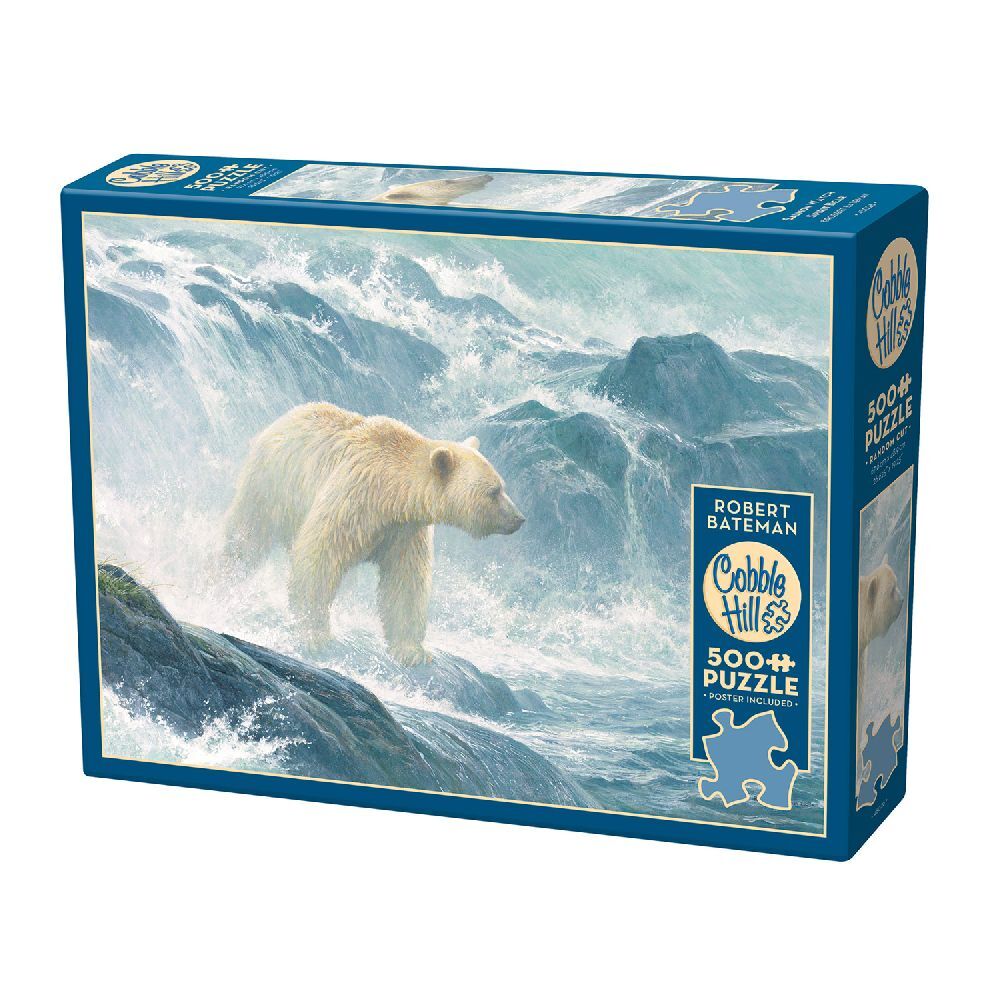 Cobble Hill Kermodebär zwischen Wellen 500 Teile main product photo