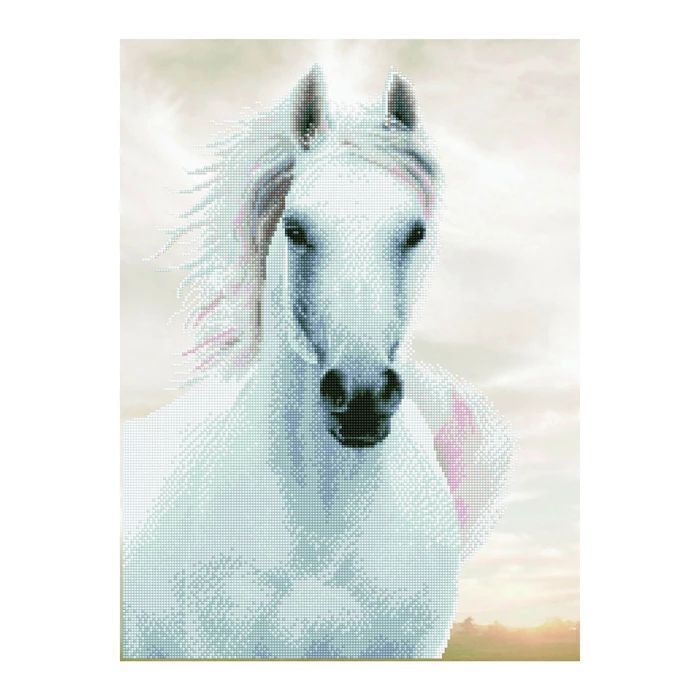 Diamond Dotz Pferd weiss main product photo
