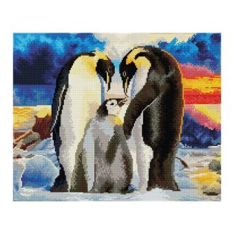 Diamond Dotz Pinguin Familie