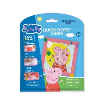 Diamond Dotz Peppa Pig Seifenblasen