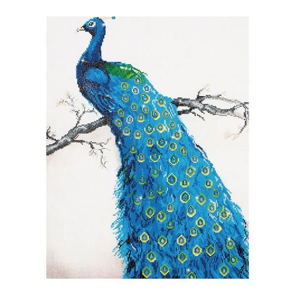 Diamond Dotz Blauer Pfau main product photo