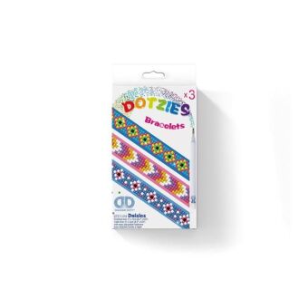 Dotzies by Diamond Dotz Armbänder Retro Blau