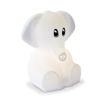 KIDYWOLF Nachtlicht mit Farbwechsel Elefant 15cm