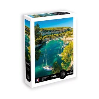 Calypto Küste Côte d'Azur 1000 Teile Puzzle