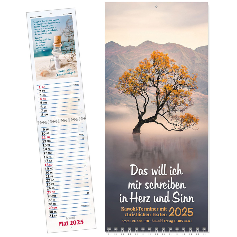 Das will ich mir schreiben in Herz und Sinn 2025 main product photo