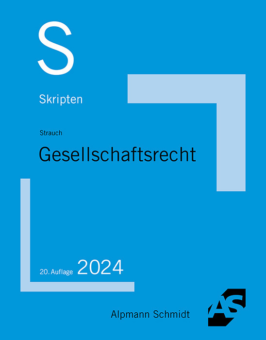 Skript Gesellschaftsrecht main product photo