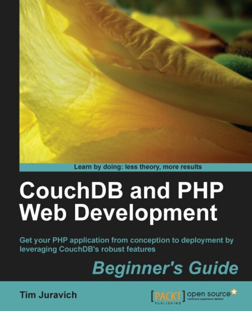 CouchDB and PHP Web Development Beginner's Guide main product photo