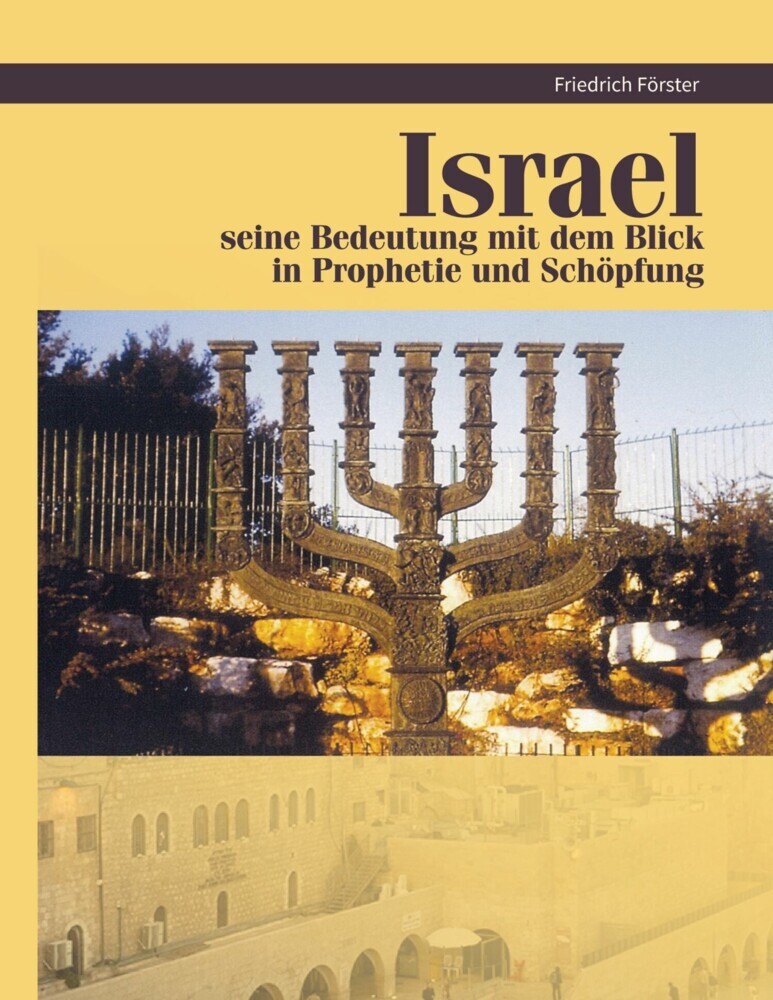 Israel seine Bedeutung mit Blick in Prophetie und Schöpfung main product photo