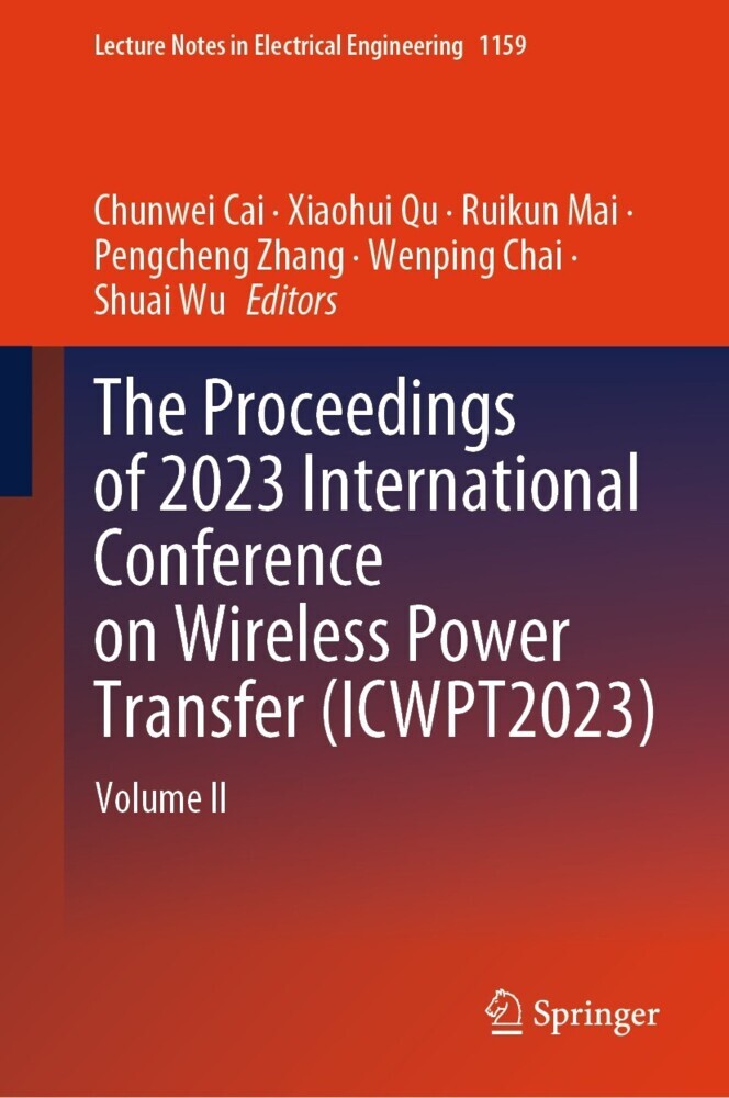The Proceedings of 2023 International Conference on Wireless Power Transfer (ICWPT2023) main product photo