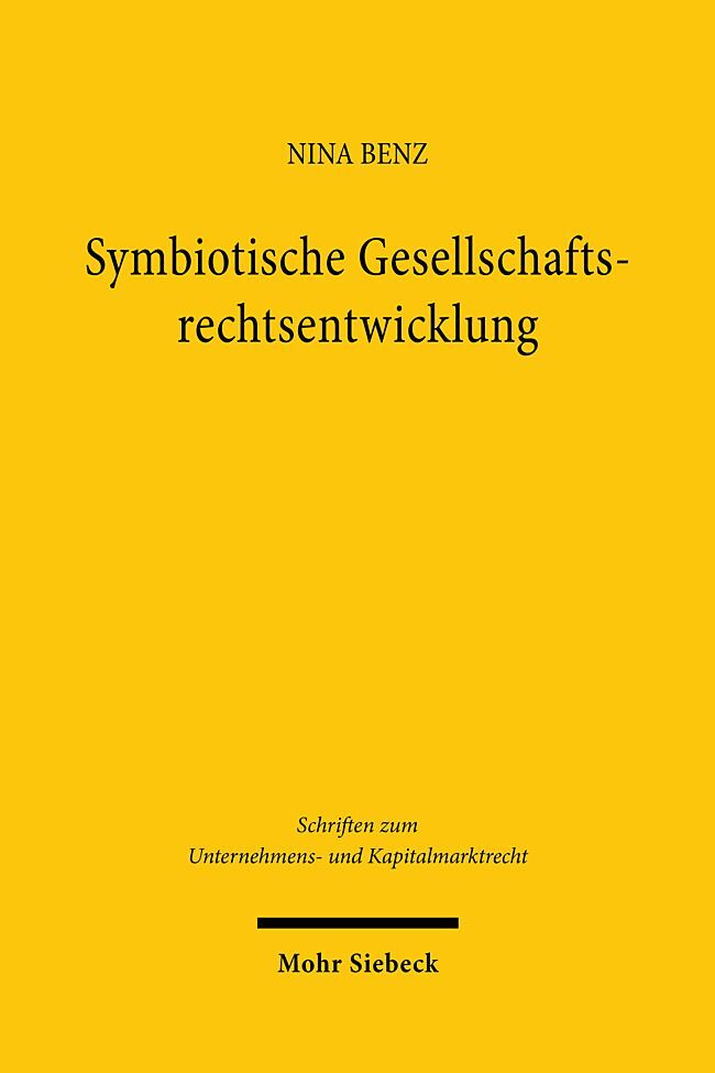 Symbiotische Gesellschaftsrechtsentwicklung main product photo