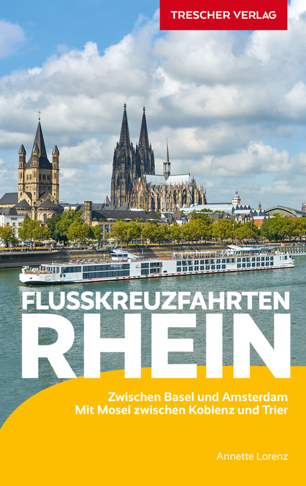 TRESCHER Reiseführer Flusskreuzfahrten Rhein main product photo
