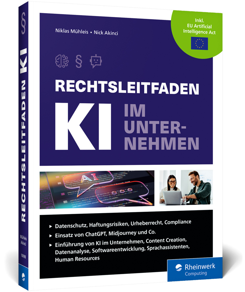 Rechtsleitfaden KI im Unternehmen main product photo