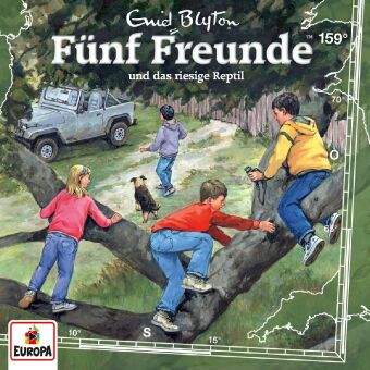 Fünf Freunde und das riesige Reptil, 1 Audio-CD